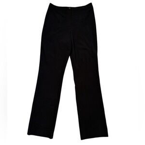 Badgley Mischka Women's Size 14 Black Dress Pants Bootcut Button Zip‎ Front NWT